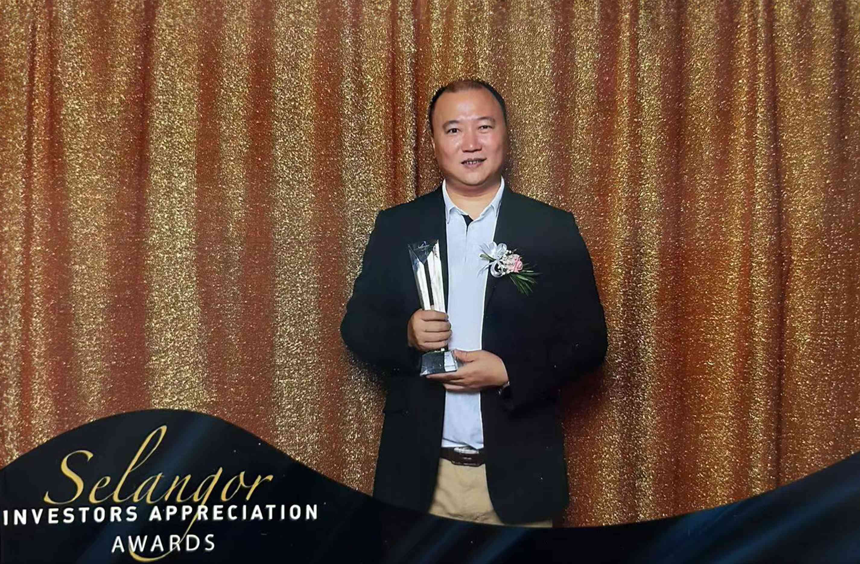 8868.com诚马来西亚工厂荣获雪兰莪洲2019本土最佳投资奖